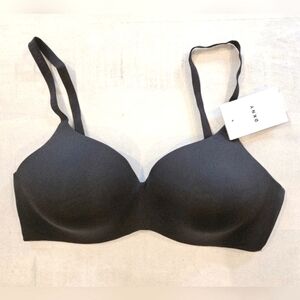 DKNY Litewear Wirefree Black Seamless T-Shirt Bra Black, 36D, NWT